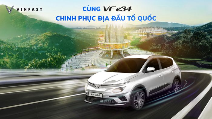 100 chiếc xe VF e34 sắp sẵn sàng để khởi động hành trình chinh phục địa đầu Tổ quốc