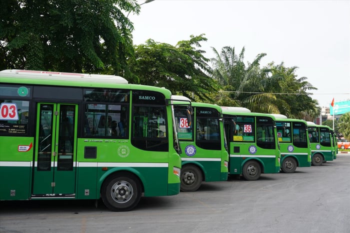 Có tổng cộng 20 tuyến xe buýt hiện đại và tiết kiệm chi phí ở An Giang