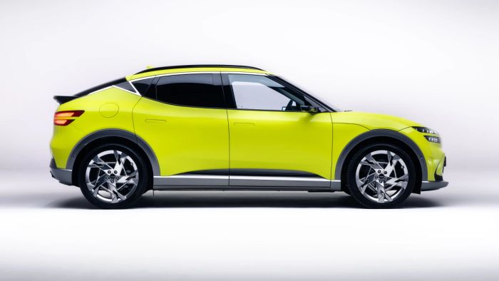 SUV chạy điện Genesis GV60 2022 có giá xuất phát từ 58.000 USD.