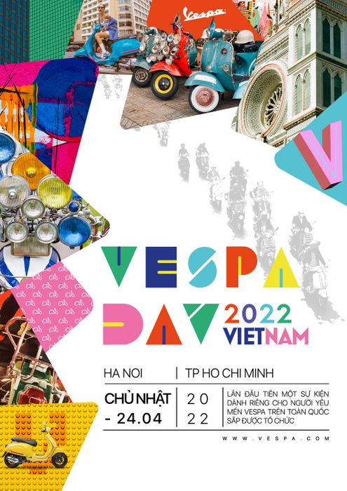 Vào ngày 24/4, Hà Nội và TP.HCM sẽ là địa điểm của Ngày Hội Vespa 2022 vespa-day-kv-official.jpg