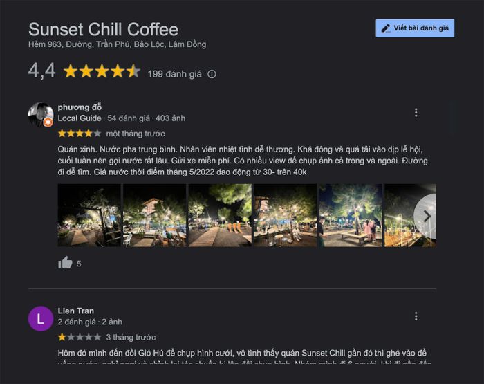 Đến Sunset Chill Coffee để thưởng thức không khí trong lành của Bảo Lộc.