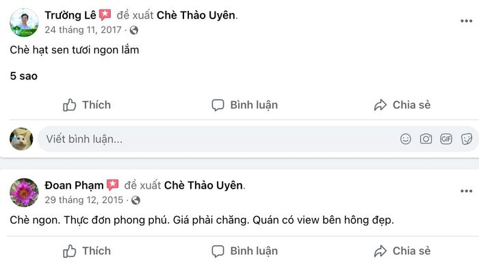 Ghé thăm Chè Thảo Uyên để thưởng thức món tráng miệng thơm ngon, béo ngậy lần thứ mười hai