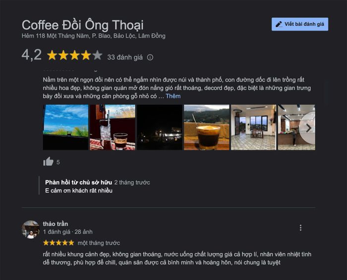 Tận hưởng thiên nhiên Bảo Lộc tại Cafe Đồi Ông Thoại 14