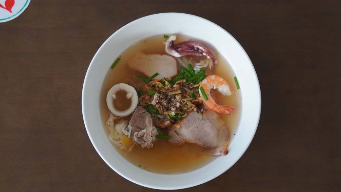 Hủ tiếu Mực A Bổ, địa chỉ quen thuộc của những tín đồ ẩm thực tại Bảo Lộc