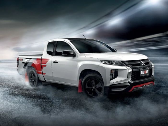 Mitsubishi Pajero Sport Ralliart, Triton Ralliart 2022 ra mắt tại Thái Lan ralliart-car-triton-mege-cab.webp