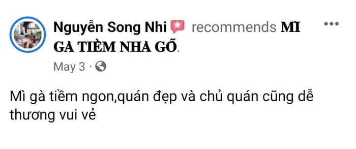 Mì Gà Tiềm Nhà gỗ, một món ngon bổ dưỡng không thể bỏ qua