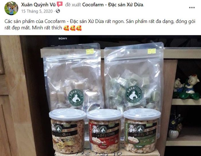 Khám phá Cocofarm Store với loạt sản phẩm kẹo dừa hấp dẫn 7