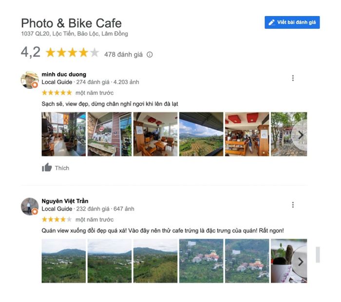 Trải nghiệm cà phê với Photo Bike Coffee, không gian độc đáo tại Bảo Lộc 10