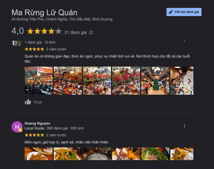 Ma Rừng Lữ Quán Bình Dương - Khám phá thế giới hải sản phong phú 9