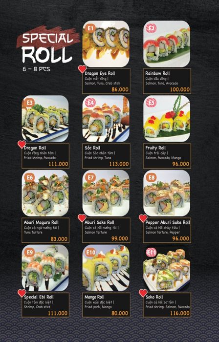 Sóc Sushi, một trong những địa điểm ẩm thực tốt nhất ở Bình Dương theo phong cách Nhật Bản 3