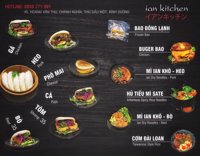 Ian Kitchen, một góc nhỏ của ẩm thực đường phố Đài Loan tại Bình Dương