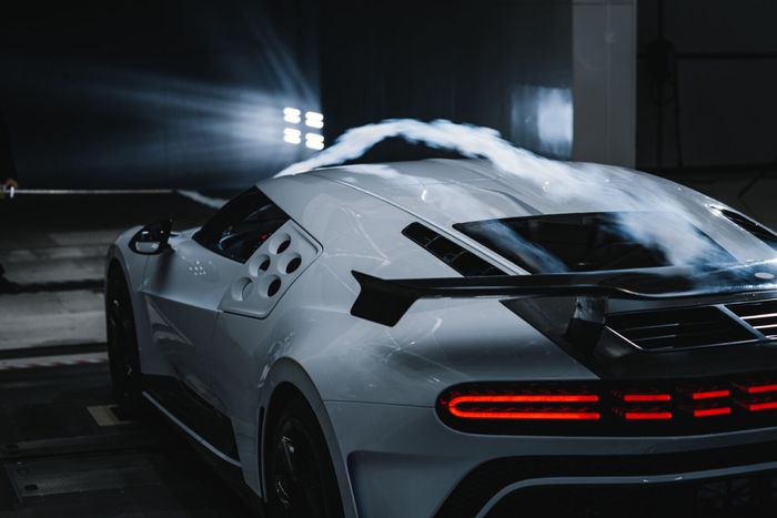 Siêu siêu xe triệu đô Bugatti Centodieci đã hoàn thành thử nghiệm đường hầm gió trong năm 2022.