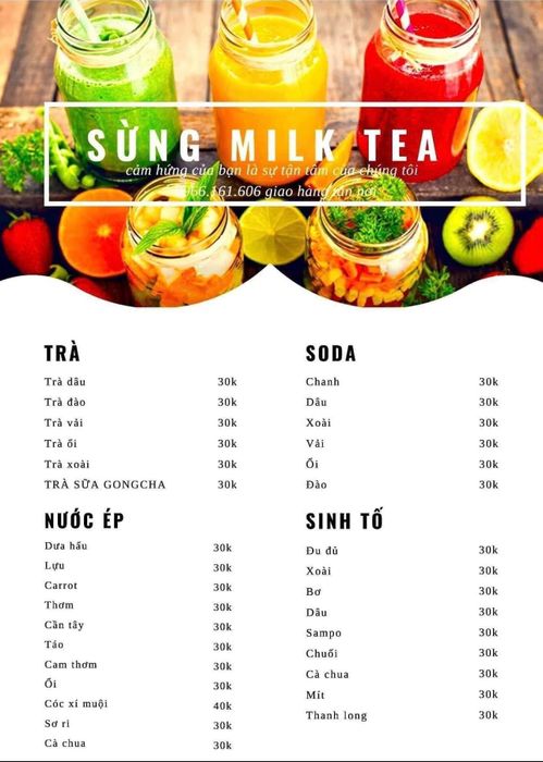 Sừng Milk Tea Đồng Xoài, điểm đến lý tưởng cho những người yêu thích ăn vặt