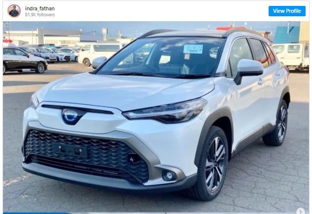 Toyota Corolla Cross 2022 phiên bản Nhật Bản lộ diện với nhiều sự khác biệt