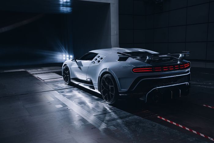 Siêu siêu xe triệu đô Bugatti Centodieci đã hoàn thành thử nghiệm đường hầm gió trong năm 2022.