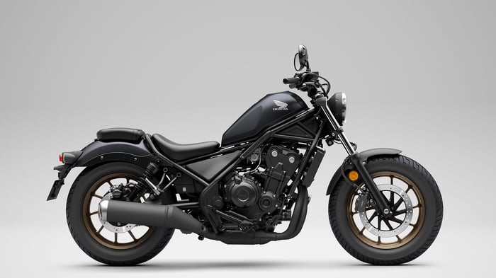 Honda Rebel 500 phiên bản mới đã chính thức ra mắt, có giá từ hơn 181 triệu đồng (hình ảnh minh họa)