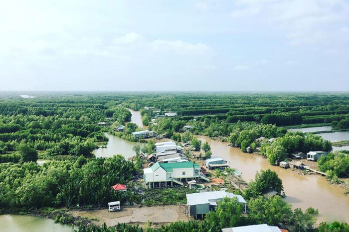 Khám phá Cồn Ông Trang Cà Mau trên dòng sông Cửa Lớn