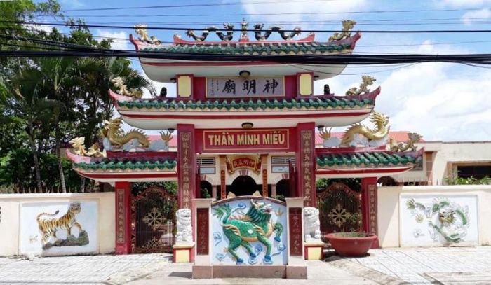 Miếu Thần Minh tự hào trở thành Di tích lịch sử của Cà Mau 3