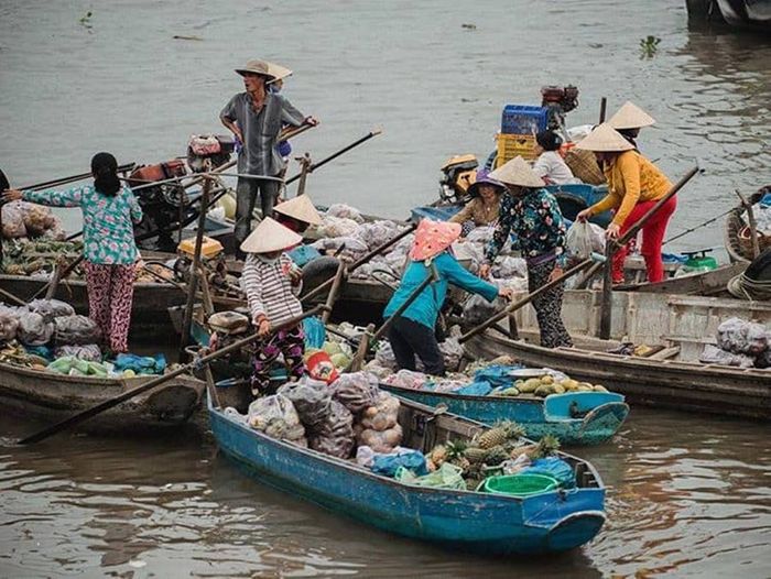 Chợ nổi Cà Mau, biểu tượng văn hóa miền Tây sông nước 5