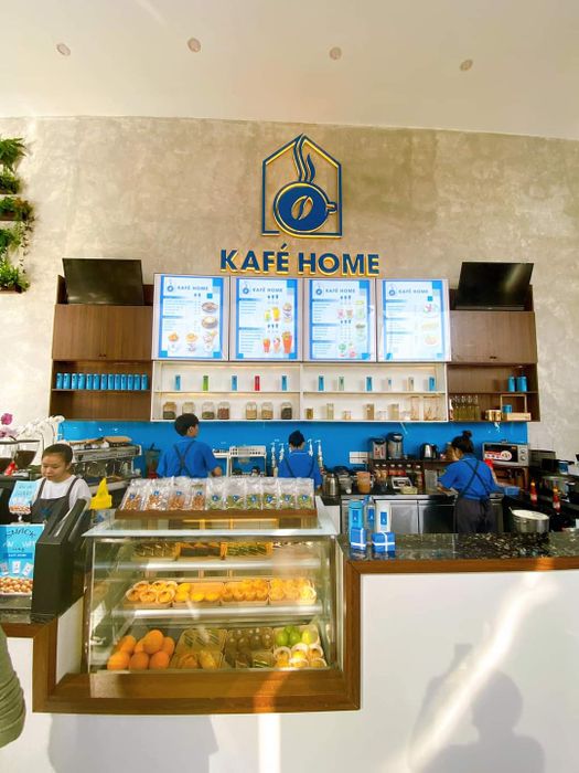 Không gian tại Kafé Home 7 tràn đầy năng lượng và ấn tượng