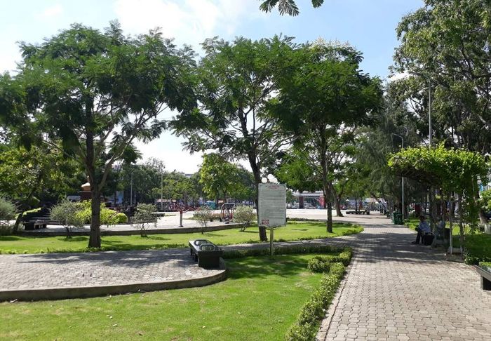 Công viên Lưu Hữu Phước với hình ảnh cây đàn guitar độc đáo tại trung tâm Cần Thơ 3