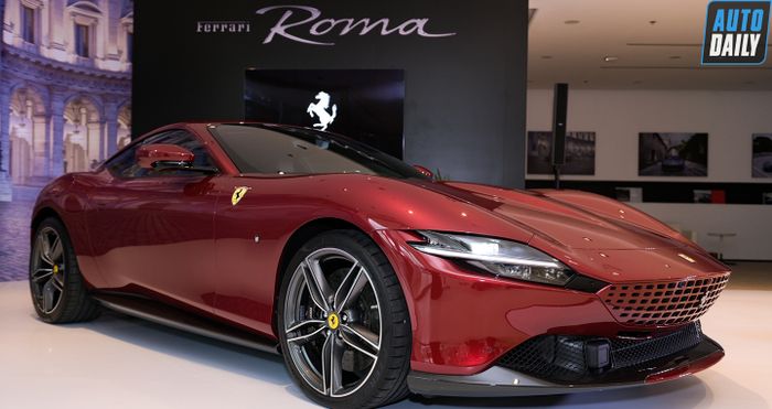 Ferrari Việt Nam chính thức ra mắt “siêu phẩm” Roma và SF90 Stradale Ferrari Roma (1).jpg