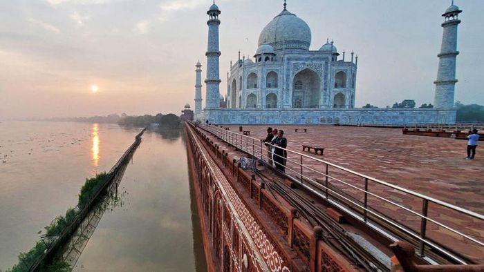 Kiệt tác kiến trúc đền Taj Mahal nổi tiếng tại Ấn Độ 13