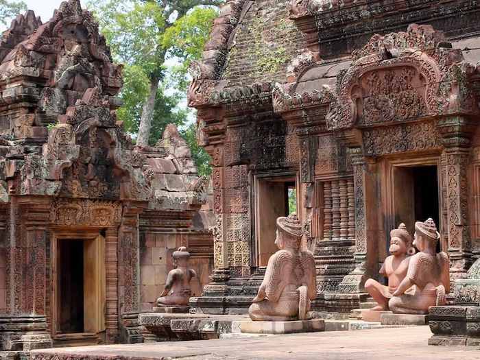 Đền Banteay Srei - biểu tượng kiến trúc cao nhất tại Campuchia