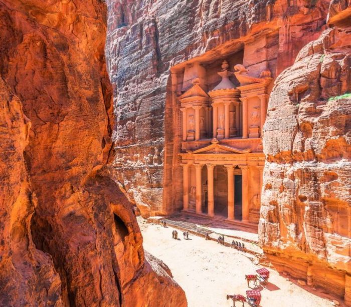 Petra, Jordan, một kỳ quan thế giới cổ kính