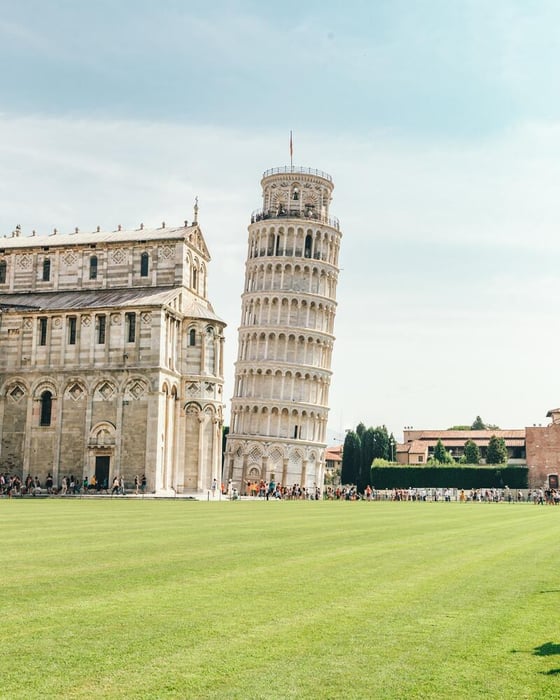 Tìm hiểu về Tháp nghiêng Pisa, một trong những công trình đặc biệt của Italia