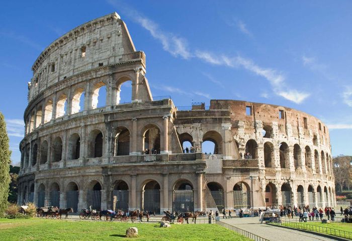 Đấu trường La Mã Colosseum là một công trình kiến trúc vĩ đại đã tồn tại qua hàng thế kỷ 6