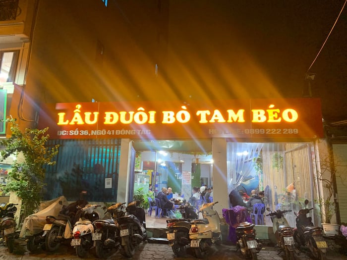 Lẩu đuôi bò Tam Béo