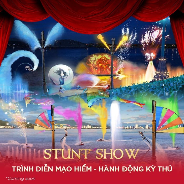 <strong>Kịch Đầu Chợ (khai mạc vào ngày 26/4/2024):</strong> Tại Đại lộ Di sản, show 'Kịch Đầu Chợ' tái hiện vẻ đẹp văn hóa và đời sống Việt trong suốt lịch sử. Các cảnh quay sinh động kết hợp với âm nhạc và nghệ thuật ánh sáng, tạo ra không gian sống động và chân thực để khán giả tận hưởng những trải nghiệm đầy cảm xúc và đáng nhớ.