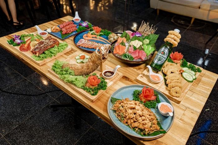 Món ăn hấp dẫn tại Buffet 4Q