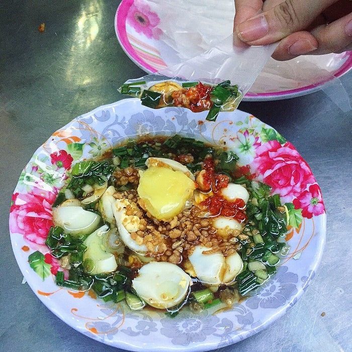 bánh tráng chấm