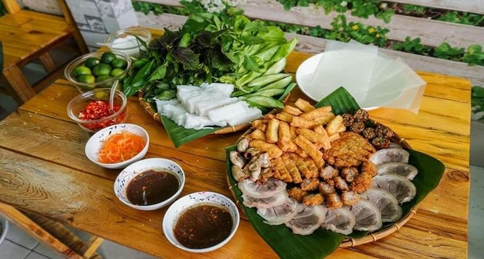 Bún đậu mắm tôm Đà Nẵng