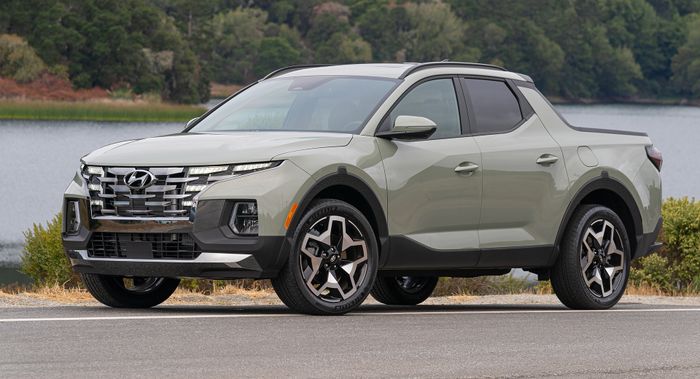 Hyundai Santa Cruz vượt qua Chevrolet Corvette để trở thành mẫu xe mới bán nhanh nhất tại Mỹ. Hình ảnh: hyundai-santa-cruz-2.jpg