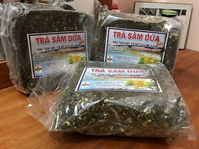 Trà sâm dứa Đà Nẵng có giá bán chỉ khoảng 75,000đ/ 500 gram.