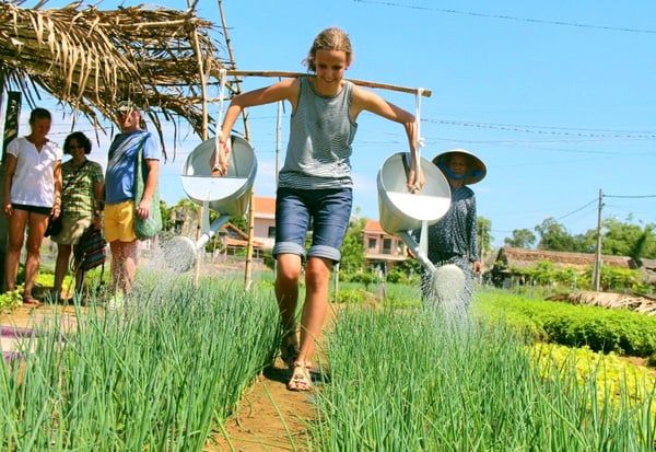 Khu du lịch Hội An làng rau Trà Quế là một điểm đến thú vị, đặc biệt đối với những người yêu thiên nhiên và tìm kiếm sự yên bình. Với không gian rộng lớn và hơn 40 loại rau, làng rau Trà Quế tạo nên một khung cảnh xanh mát độc đáo.