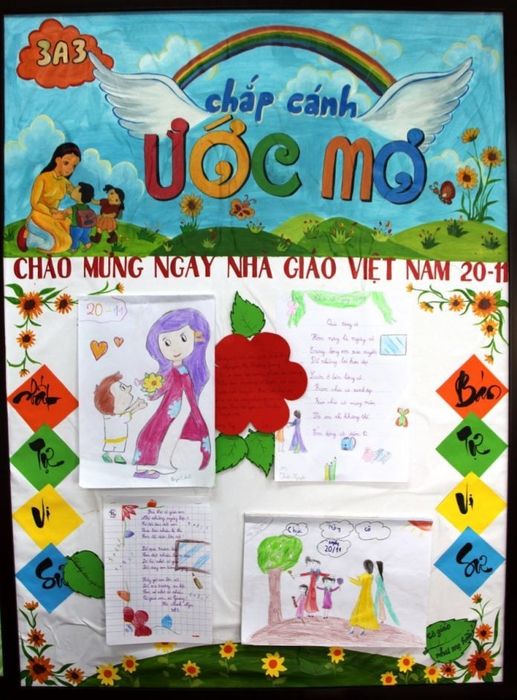 Vẽ tranh vào ngày 20/11