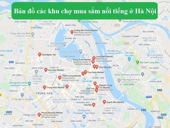 Bản đồ Hà Nội