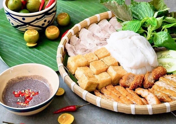 Bún đậu mắm tôm Đà Nẵng