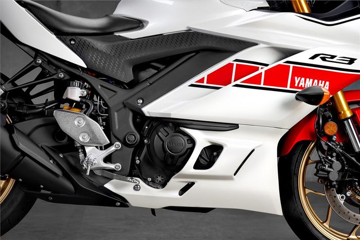 Yamaha YZF-R3 phiên bản kỷ niệm 60 năm vô địch giải đua World GP Yamaha YZF-R3 World GP 60th Anniversary Edition (10).jpg