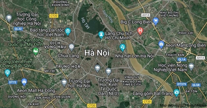 Bản đồ Hà Nội