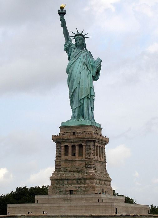 Conquering the Statue of Liberty, the pride of the land of the stars and stripes 6