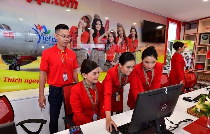 Đổi vé máy bay Vietjet Air