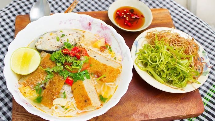 Bún cá lóc Nha Trang