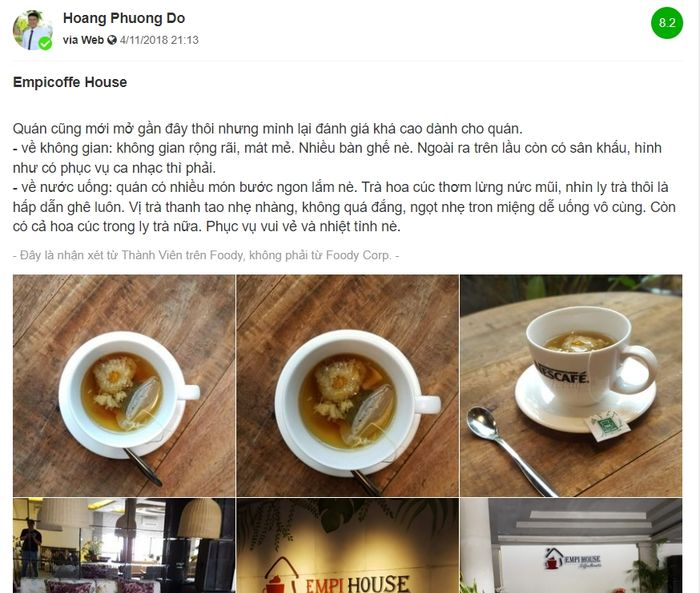 Trải nghiệm thư giãn cùng âm nhạc vào cuối tuần tại EMPI Coffee House Cần Thơ