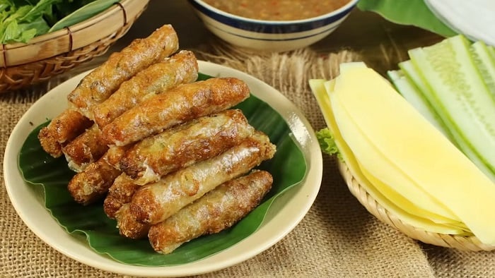 Nem rán Đà Nẵng giòn rụm thơm ngon (Nguồn: Foody)