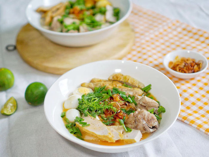 Cháo canh Hà Tĩnh đặc biệt